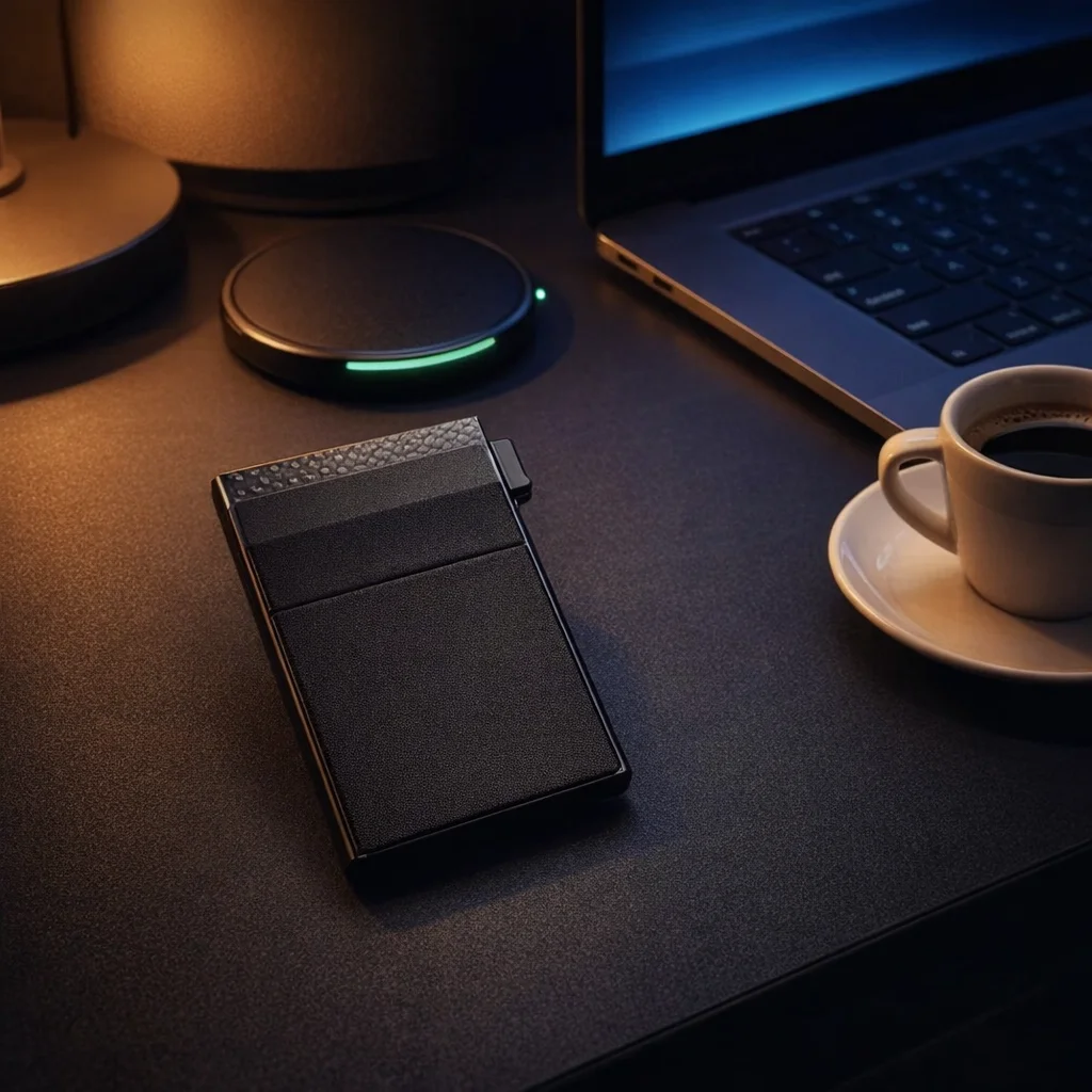 RFID Blocking Thin Minimalist Wallet Card Holder - lifestyle view